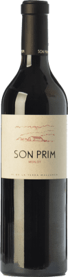 19,95 € 免费送货 | 红酒 Son Prim 岁 I.G.P. Vi de la Terra de Mallorca 巴利阿里群岛 西班牙 Merlot 瓶子 75 cl