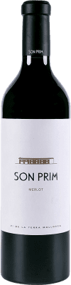 27,95 € Free Shipping | Red Wine Son Prim Crianza — Aged I.G.P. Vi de la Terra de Mallorca Balearic Islands Spain Merlot Bottle 75 cl
