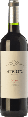 9,95 € Free Shipping | Red Wine Sonsierra Crianza — Aged D.O.Ca. Rioja The Rioja Spain Tempranillo Bottle 75 cl