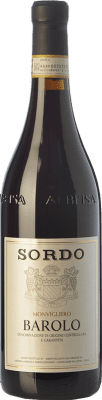 43,95 € Envio grátis | Vinho Tinto Sordo Monvigliero D.O.C.G. Barolo Piemonte Itália Nebbiolo 75 cl