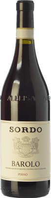 54,95 € Spedizione Gratuita | Vino rosso Sordo Perno D.O.C.G. Barolo Piemonte Italia Nebbiolo Bottiglia 75 cl