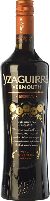 16,95 € Envío gratis | Vermut Sort del Castell Yzaguirre Rojo Reserva Cataluña España Botella 1 L