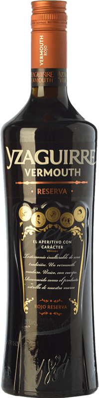 15,95 € Envio grátis | Vermute Sort del Castell Yzaguirre Rojo Reserva Catalunha Espanha Garrafa 1 L