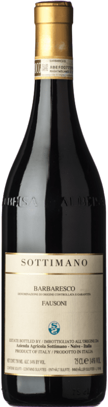 64,95 € Free Shipping | Red wine Sottimano Fausoni D.O.C.G. Barbaresco Piemonte Italy Nebbiolo Bottle 75 cl