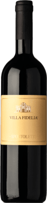 29,95 € 免费送货 | 红酒 Sportoletti Villa Fidelia Rosso I.G.T. Umbria 翁布里亚 意大利 Merlot, Cabernet Sauvignon, Cabernet Franc 瓶子 75 cl
