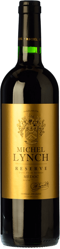 14,95 € Spedizione Gratuita | Vino rosso Michel Lynch Rouge Riserva A.O.C. Bordeaux Supérieur bordò Francia Merlot, Cabernet Sauvignon Bottiglia 75 cl