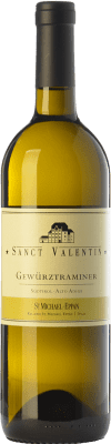 31,95 € Envio grátis | Vinho branco St. Michael-Eppan Sanct Valentin D.O.C. Alto Adige Trentino-Alto Adige Itália Gewürztraminer Garrafa 75 cl