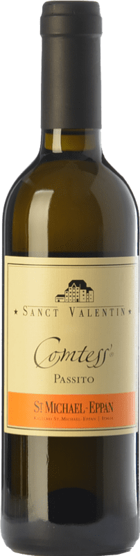 48,95 € Free Shipping | Sweet wine St. Michael-Eppan Sanct Valentin Comtess D.O.C. Alto Adige Trentino-Alto Adige Italy Sauvignon White, Gewürztraminer, Riesling Half Bottle 37 cl