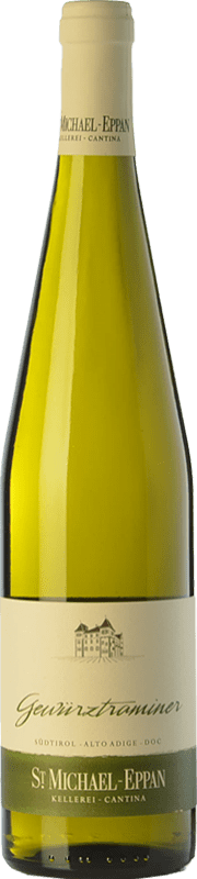 14,95 € Envio grátis | Vinho branco St. Michael-Eppan D.O.C. Alto Adige Trentino-Alto Adige Itália Gewürztraminer Garrafa 75 cl