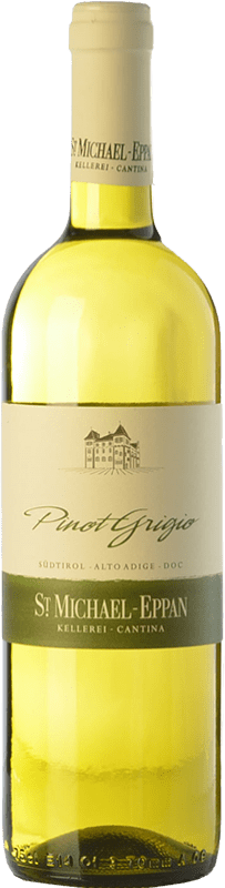 11,95 € Free Shipping | White wine St. Michael-Eppan Pinot Grigio D.O.C. Alto Adige Trentino-Alto Adige Italy Pinot Grey Bottle 75 cl