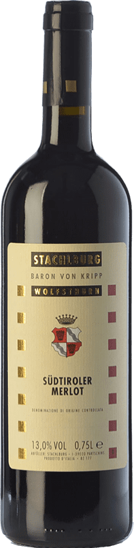 25,95 € Free Shipping | Red wine Stachlburg Riserva Reserve D.O.C. Alto Adige Trentino-Alto Adige Italy Merlot Bottle 75 cl