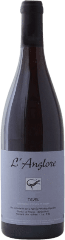 42,95 € 免费送货 | 玫瑰酒 L'Anglore A.O.C. Tavel 罗纳 法国 Grenache Tintorera, Carignan, Cinsault, Clairette Blanche 瓶子 75 cl