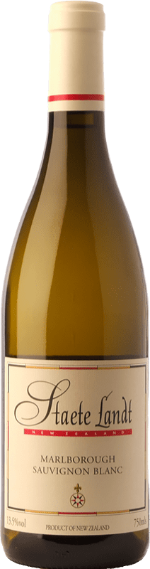 21,95 € Envío gratis | Vino blanco Staete Landt Crianza I.G. Marlborough Marlborough Nueva Zelanda Sauvignon Blanca Botella 75 cl