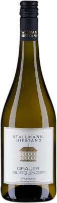 13,95 € 免费送货 | 白酒 Stallmann-Hiestand Grauer Burgunder Trocken Q.b.A. Rheinhessen 莱茵兰 - 普法尔茨 德国 Pinot Grey 瓶子 75 cl