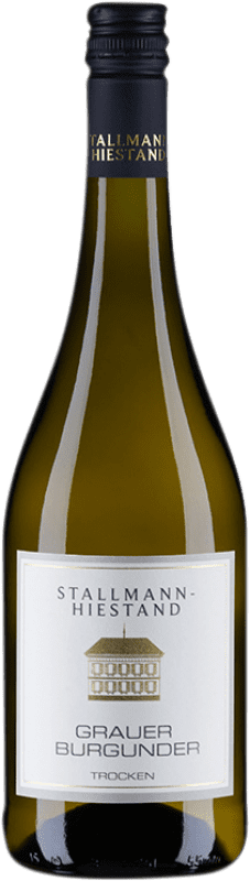 17,95 € Envoi gratuit | Vin blanc Stallmann-Hiestand Grauer Burgunder Sec Q.b.A. Rheinhessen Rheinland-Pfälz Allemagne Pinot Gris Bouteille 75 cl