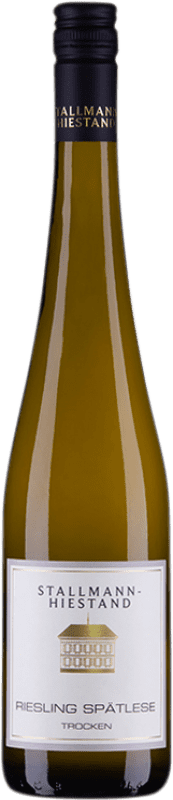 12,95 € Envoi gratuit | Vin Blanc Stallmann-Hiestand Spätlese — VT Vendange Tardive Q.b.A. Rheinhessen Rheinland-Pfälz Allemagne Riesling Bouteille 75 cl
