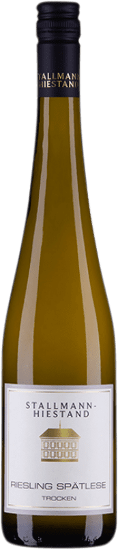 15,95 € Envio grátis | Vinho branco Stallmann-Hiestand Spätlese Q.b.A. Rheinhessen Rheinland-Pfälz Alemanha Riesling Garrafa 75 cl