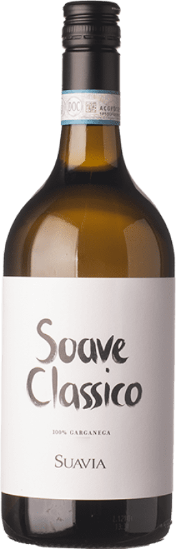 13,95 € Spedizione Gratuita | Vino Bianco Suavia Classico D.O.C. Soave Veneto Italia Garganega 75 cl