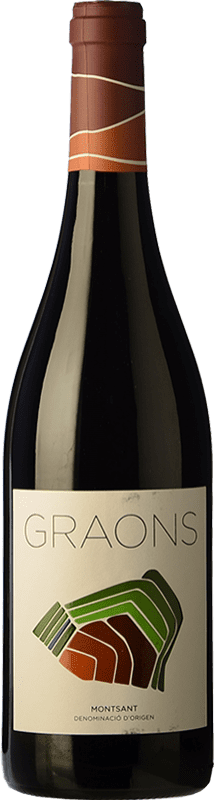 12,95 € Free Shipping | Red wine Sumarroca Graons Young D.O. Montsant Catalonia Spain Syrah, Grenache, Carignan Bottle 75 cl