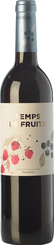 9,95 € Free Shipping | Red Wine Sumarroca Temps de Fruits Young D.O. Penedès Catalonia Spain Merlot, Syrah — Shiraz, Cabernet Franc, Carmenère 75 cl
