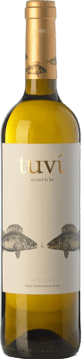 7,95 € Free Shipping | White wine Sumarroca Tuví Or Not To Be Crianza D.O. Penedès Catalonia Spain Viognier, Xarel·lo, Gewürztraminer, Riesling Bottle 75 cl