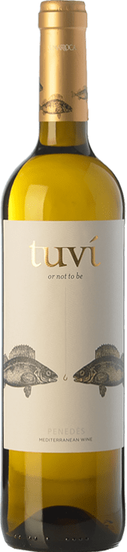 7,95 € Free Shipping | White wine Sumarroca Tuví Or Not To Be Aged D.O. Penedès Catalonia Spain Viognier, Xarel·lo, Gewürztraminer, Riesling Bottle 75 cl