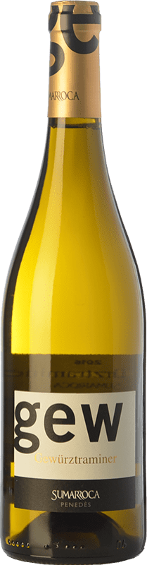 8,95 € Envio grátis | Vinho branco Sumarroca D.O. Penedès Catalunha Espanha Gewürztraminer Garrafa 75 cl