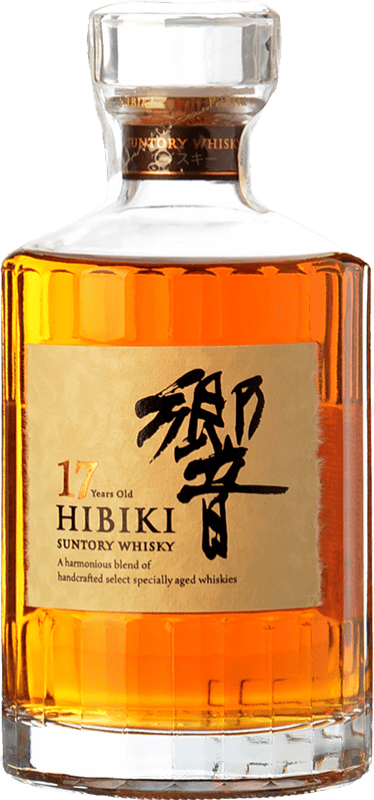 1 602,95 € Kostenloser Versand | Blended Whisky Suntory Hibiki Japan 17 Jahre Flasche 70 cl