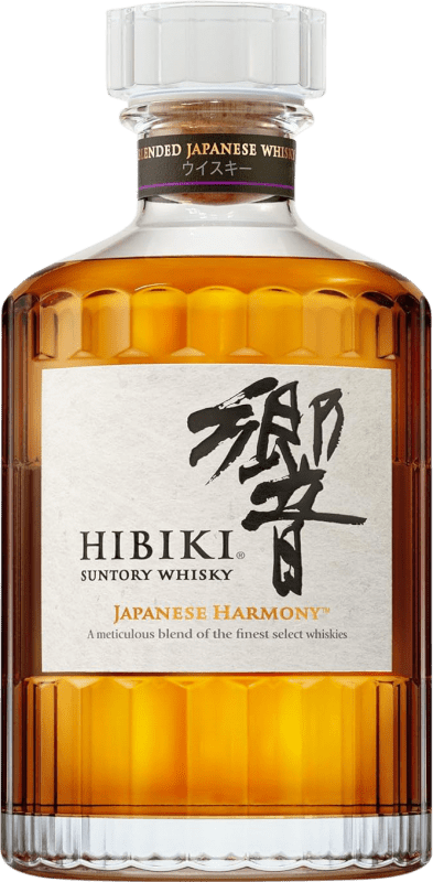 117,95 € Envio grátis | Whisky Blended Suntory Hibiki Japanese Harmony Japão Garrafa 70 cl