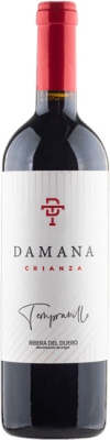 19,95 € Free Shipping | Red wine Tábula Damana Aged D.O. Ribera del Duero Castilla y León Spain Tempranillo, Merlot, Cabernet Sauvignon Bottle 75 cl