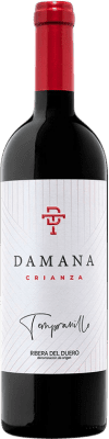 18,95 € Бесплатная доставка | Красное вино Tábula Damana старения D.O. Ribera del Duero Кастилия-Леон Испания Tempranillo, Merlot, Cabernet Sauvignon бутылка 75 cl