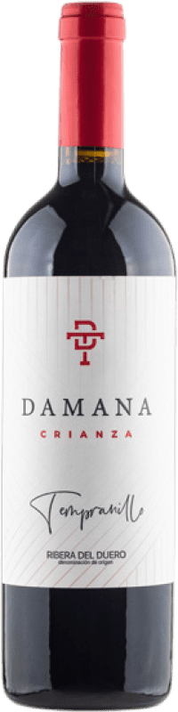 18,95 € Free Shipping | Red wine Tábula Damana Crianza D.O. Ribera del Duero Castilla y León Spain Tempranillo, Merlot, Cabernet Sauvignon Bottle 75 cl