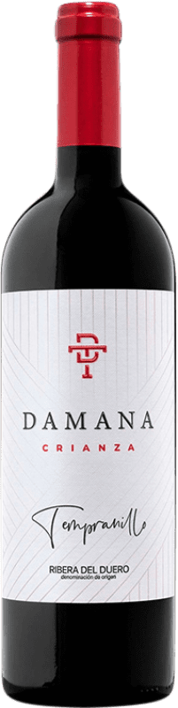 17,95 € Free Shipping | Red Wine Tábula Damana Crianza — Aged D.O. Ribera del Duero Castilla y León Spain Tempranillo, Merlot, Cabernet Sauvignon 75 cl