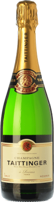 59,95 € Envío gratis | Espumoso blanco Taittinger Brut Reserva A.O.C. Champagne Champagne Francia Pinot Negro, Chardonnay Botella 75 cl