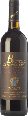 72,95 € Free Shipping | Red wine Talenti Riserva Pian di Conte Reserve 2010 D.O.C.G. Brunello di Montalcino Tuscany Italy Sangiovese Bottle 75 cl