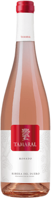 8,95 € Spedizione Gratuita | Vino rosato Tamaral D.O. Ribera del Duero Castilla y León Spagna Tempranillo Bottiglia 75 cl