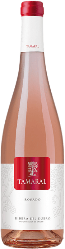 8,95 € Free Shipping | Rosé Wine Tamaral D.O. Ribera del Duero Castilla y León Spain Tempranillo 75 cl