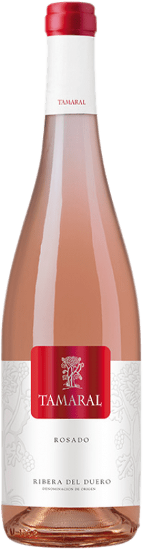 10,95 € Free Shipping | Rosé wine Tamaral D.O. Ribera del Duero Castilla y León Spain Tempranillo Bottle 75 cl