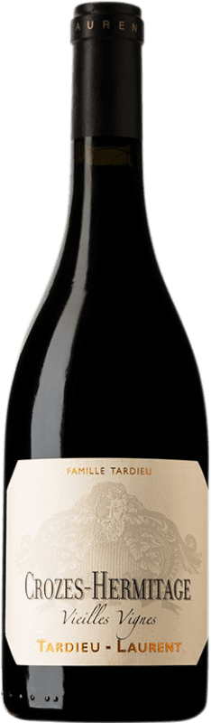 36,95 € Kostenloser Versand | Rotwein Tardieu-Laurent VV Vieilles Vignes — Alte Reben Crianza — Kurze Fassreifung A.O.C. Crozes-Hermitage Rhône Frankreich Syrah Flasche 75 cl
