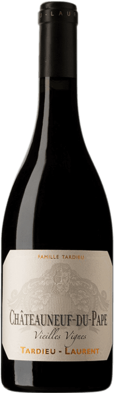 99,95 € Spedizione Gratuita | Vino Rosso Tardieu-Laurent VV Vieilles Vignes — Vigne Vecchie Riserva A.O.C. Châteauneuf-du-Pape Rhône Francia Syrah, Garnacha — Grenache, Mourvèdre 75 cl
