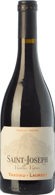 73,95 € Envio grátis | Vinho Tinto Tardieu-Laurent VV Vieilles Vignes — Vinhas Velhas Crianza A.O.C. Saint-Joseph Rhône França Syrah, Serine 75 cl