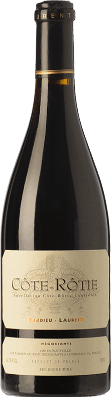 78,95 € Envío gratis | Vino tinto Tardieu-Laurent Reserva A.O.C. Côte-Rôtie Rhône Francia Syrah Botella 75 cl