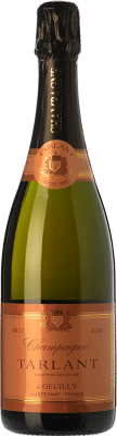 58,95 € Бесплатная доставка | Розовое игристое вино Tarlant Brut — брют Rosé — Розе Резерва A.O.C. Champagne шампанское Франция Pinot Noir — Пино Нуар, Chardonnay — Шардоне Бутылка 75 cl