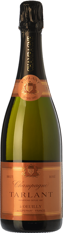 58,95 € Spedizione Gratuita | Spumante rosato Tarlant Rosé Brut Riserva A.O.C. Champagne champagne Francia Pinot Nero, Chardonnay Bottiglia 75 cl