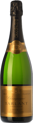 43,95 € Бесплатная доставка | Белое игристое Tarlant Tradition брют Резерв A.O.C. Champagne шампанское Франция Pinot Black, Chardonnay, Pinot Meunier бутылка 75 cl