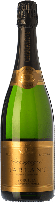 45,95 € Envoi gratuit | Vin Mousseux Blanc Tarlant Brut Traditionnelle Réserve A.O.C. Champagne Champagne France Pinot Noir, Chardonnay, Pinot Meunier Bouteille 75 cl