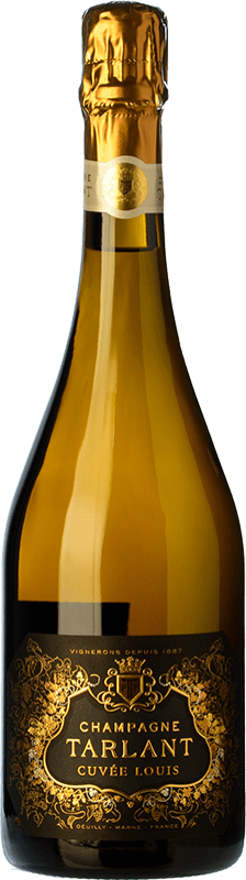 174,95 € Бесплатная доставка | Белое игристое Tarlant Cuvée Louis Резерв A.O.C. Champagne шампанское Франция Pinot Black, Chardonnay бутылка 75 cl