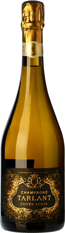 113,95 € Envio grátis | Espumante branco Tarlant Cuvée Louis Reserva A.O.C. Champagne Champagne França Pinot Preto, Chardonnay Garrafa 75 cl