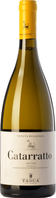 12,95 € Free Shipping | White wine Tasca d'Almerita Antisa I.G.T. Terre Siciliane Sicily Italy Catarratto Bottle 75 cl