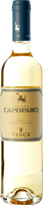 52,95 € Envio grátis | Vinho branco Tasca Conti d'Almerita Malvasia Capofaro I.G.T. Salina Sicília Itália Malvasia delle Lipari Garrafa Medium 50 cl